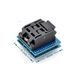 Переходник TQFP32 (QFP32, LQFP32) - DIP28 (0,8 мм) Atmega Khaki 6530-2 фото 2