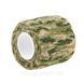 Стрічка камуфляжна GRASS GREEN CAMOUFLAGE еластична для камуфлювання зброї, оптики 3578 фото 1