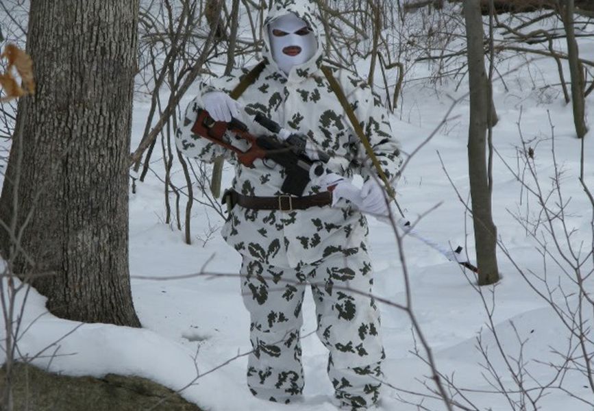 Стрічка Army Military CAMOUFLAGE тактична камуфляжна самоклейка для маскування (BLACK Camo Form) чорний колір 3785 фото