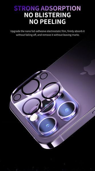 9Н Стекло защитное для камеры iPhone 13 Pro (6,1") Tempered Glass 8060 фото