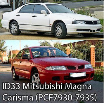 Чип транспондер ID73 (ID33) PCF7935 (Mitsubishi Magna Carisma) pcf7930 pcf7931 pcf7935 4325 фото