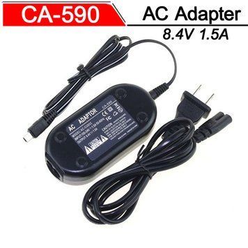 Canon CA590E ЗУ для камер CA590 CA-590 CA590K FS10 FS11 FS100 CA-590E зарядное устройство сетевой адаптер прям 2109 фото