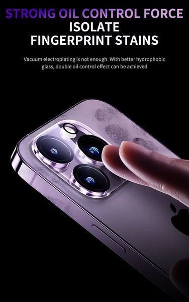 9Н Стекло защитное для камеры iPhone 13 Pro (6,1") Tempered Glass 8060 фото