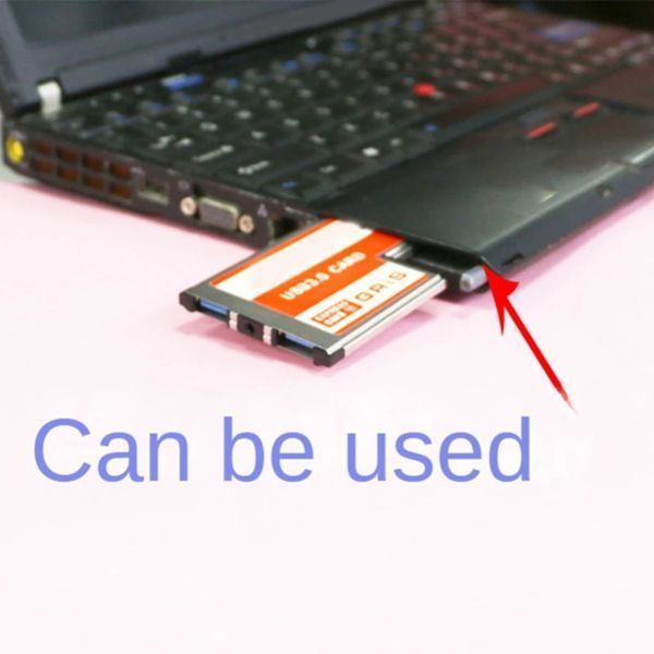 Адаптер ASM1042 ExpressCard 54 - USB 3.0 (2 port) контроллер ЮСБ (Thinkpad X201) Laptop Notebook ноутбук замен 7629 фото