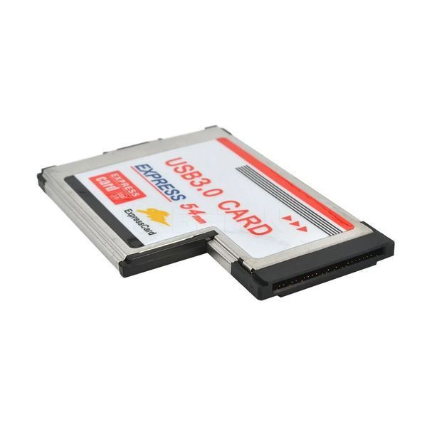 Адаптер ASM1042 ExpressCard 54 - USB 3.0 (2 port) контроллер ЮСБ (Thinkpad X201) Laptop Notebook ноутбук замен 7629 фото