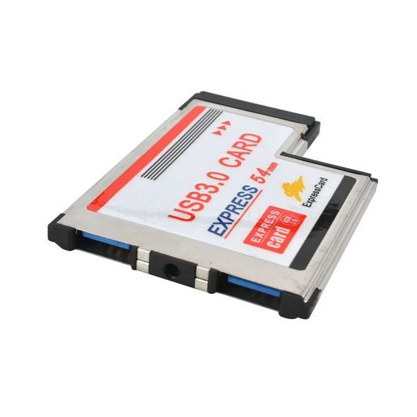 Адаптер ASM1042 ExpressCard 54 - USB 3.0 (2 port) контроллер ЮСБ (Thinkpad X201) Laptop Notebook ноутбук замен 7629 фото