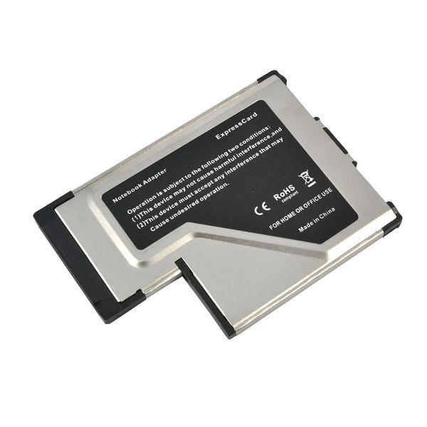 Адаптер ASM1042 ExpressCard 54 - USB 3.0 (2 port) контроллер ЮСБ (Thinkpad X201) Laptop Notebook ноутбук замен 7629 фото