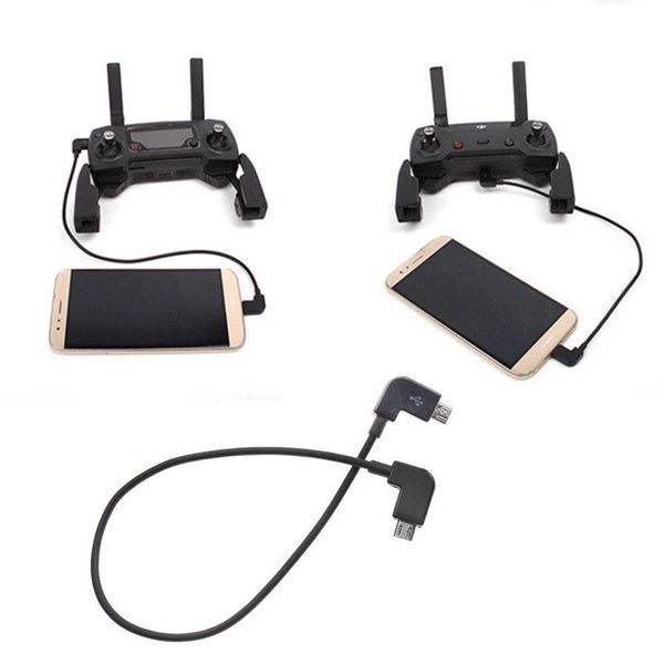Кабель для DJI дронів microUSB &mdash; microUSB для пульта DJI Spark/Mavic Mini/Pro/Air/Platinum 5356 фото