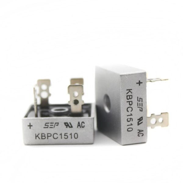 KBPC1510 (15A 1000V) міст діодний Diode Bridge Rectifier перетворювач змінного струму на постійний 7776 фото
