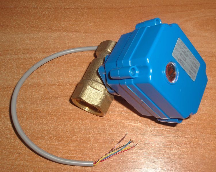 CWX-15N DC12V DN20 CR05 клапан кран электромагнитный перекрытия воды 3/4'. Шаровой кран 5091 фото