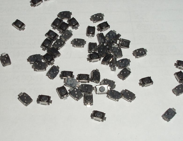 Кнопка тактовая 3*4*2 мм 2pin DIP SMD микропереключатель телефон сигнализация брелок remote control Tactile Sw 4356 фото