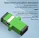 SC/APC одномодовый оптический соединитель (фланцевый адаптер) 9/125 мкм SM FTTH GPON объединитель адаптер 8213 фото 3