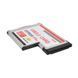 Адаптер ASM1042 ExpressCard 54 - USB 3.0 (2 port) контроллер ЮСБ (Thinkpad X201) Laptop Notebook ноутбук замен 7629 фото 4