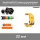 Garmin QUICKFIT ремінець силіконовий 22 мм (колір: ЖОВТИЙ) Fenix 5/6/7 Forerunner 965 955 945 935 745 Epix Instin 8171 фото 1
