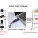 PS4-карта відеозахоплення USB &mdash; HDMI-грабер (in) Rullz Mini USB 2.0 Video Record Box Capture Card 5576 фото 3