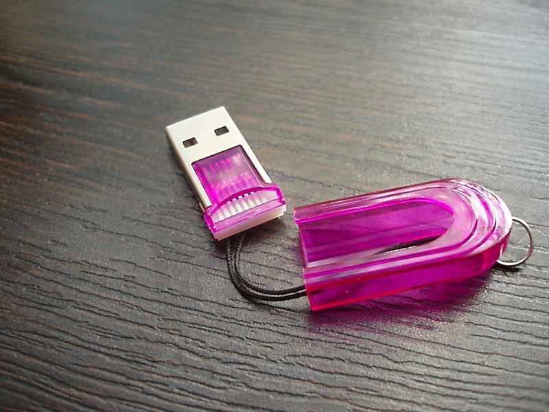 Картридер USB для карт пам'яті micro SD TF 132 фото