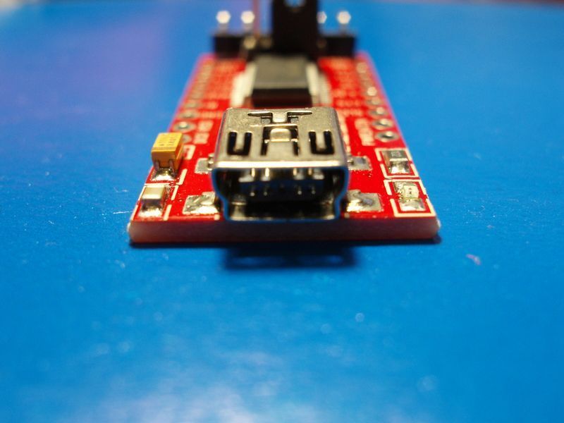 Программатор USB ― TTL UART на чипе FTDI FT232RL 1402HC RS232 2977 фото