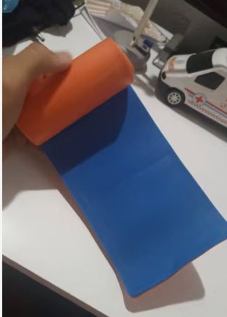 Шина медична універсальна фіксувальна CARBOU First Aid (11*46 см) алюмінієво-полімерна посилена тактичі 8010 фото