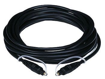Кабель оптичний 15 м (50 Ft) аудіо TOSLink Optical Digital Audio Cable SPDIF Dolby Digital DTS OD: 2.2 мм 0509 фото