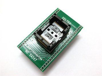 Переходник TSOP48 - DIP48 для программатора 0.5mm RT809F RT809H XELTEK USB адаптер панелька с нулевым усилием 3699 фото