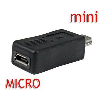 Переходник micro USB (мама) - mini USB (папа) Male Mini USB To Female Micro USB Adapter 2746 фото