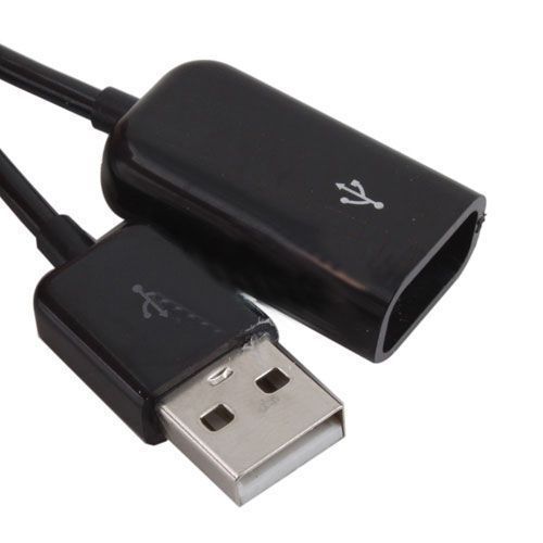 Кабель USB удлинитель 1м (папа - мама) спиральная навивка extender подключение флешки 4998 фото