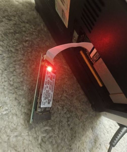 Перехідник ZIF ― mSATA (mini PCIe) SSD 50 мм адаптер заміна HDD зиф Espada ZmSATA 2985 фото