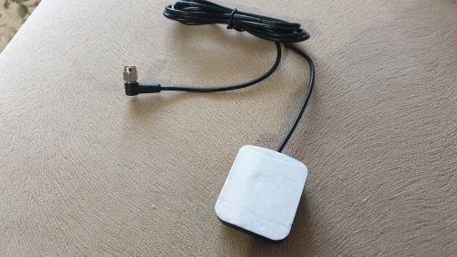 GPS антенна SMA #3 УГЛОВОЙ РАЗЪЕМ Gps Antenna (3 м) для автомагнитол и сетевого оборуд. АКТИВ 6636 фото
