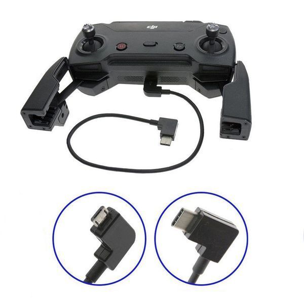 Кабель для DJI дронів microUSB &mdash; USB Type-C для пульта DJI Mavic Pro, DJI Mavic Pro Platinum 5357 фото