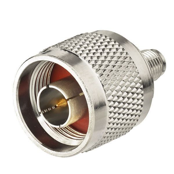 Переходник N Type Male (папа) - RP-SMA Female (мама) RF Coaxial Connector 7086 фото