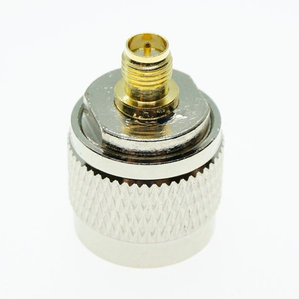 Переходник N Type Male (папа) - RP-SMA Female (мама) RF Coaxial Connector 7086 фото