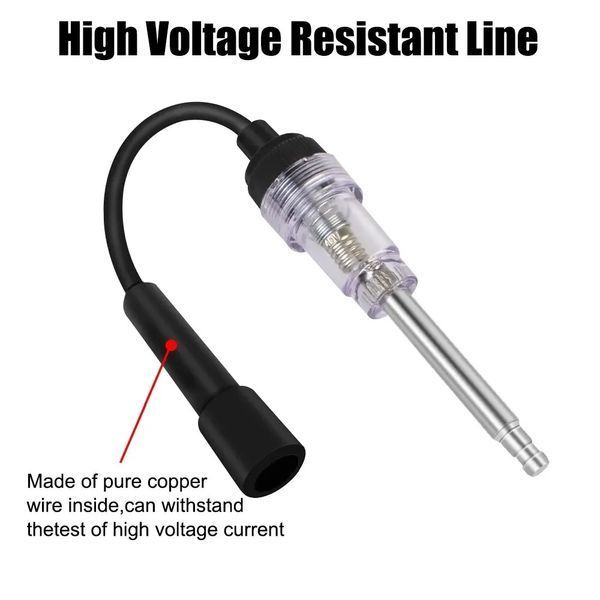 Тестер контактный проверка свечей зажигания двигателя ДВС In Line System Spark Tester Pen Detector 7863 фото
