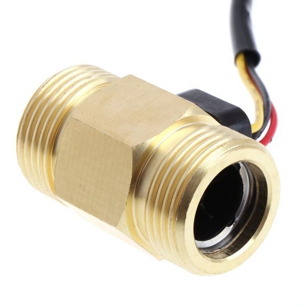 YF-B5 витратомір води датчик контролю витрати DN20 3/4' Water Flow Sensor перетворювач розумний будинок контроль 5095 фото
