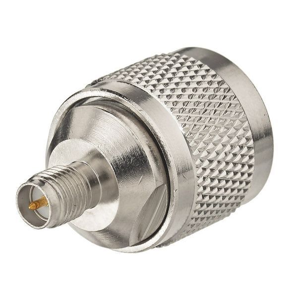 Переходник N Type Male (папа) - RP-SMA Female (мама) RF Coaxial Connector 7086 фото