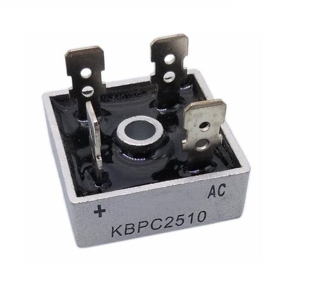 KBPC2510 (25A 1000V) міст діодний Diode Bridge Rectifier перетворювач змінного струму в постійний 7775 фото