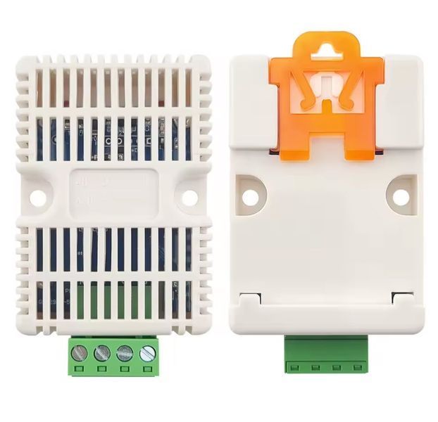 XY-MD02s (EID041-G01s, SHT30) датчик температуры и влажности Modbus RS485 под DIN рейку промышленный сенсор 5570-2 фото
