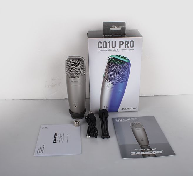 Samson C01U Pro USB Studio микрофон студийный суперкардиоида конденсаторный для подкастов 3444 фото