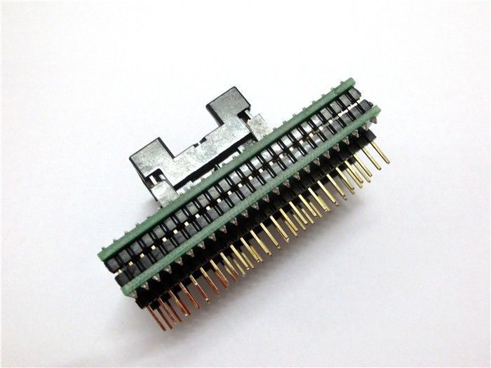 Перехідник TSOP48 &mdash; DIP48 для програматора 0.5 mm RT809F RT809H XELTEK USB адаптер панелька з нульовим зусиллям 3699 фото