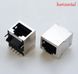 Модуль перехідник Ethernet мережевий RJ45 8P8C (female, "мама", вертикальний) - 9 pin DIP XH 2.54 мм (male, "тато", V-Type вертикальне розташування контактів) адаптер Breakout Board + Pin Header Adapter Board To Modular Connector 8117 фото 3