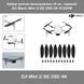 Винт малошумный, DJI Mavic Mini 2/SE/2SE/4K 4726FM (цвет: черный) 8шт 5341-2 фото 1