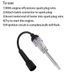 Тестер контактный проверка свечей зажигания двигателя ДВС In Line System Spark Tester Pen Detector 7863 фото 5