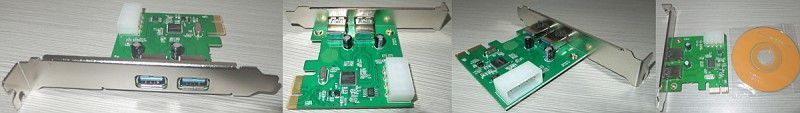 Контролер USB 3.0 (2 port) PCI-e ASMEDIA1042 chipset 1598 фото