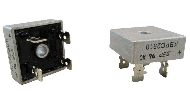 KBPC2510 (25A 1000V) міст діодний Diode Bridge Rectifier перетворювач змінного струму в постійний 7775 фото
