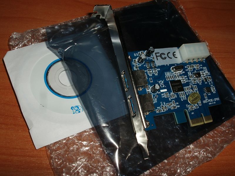 Контролер USB 3.0 (2 port) PCI-e ASMEDIA1042 chipset 1598 фото
