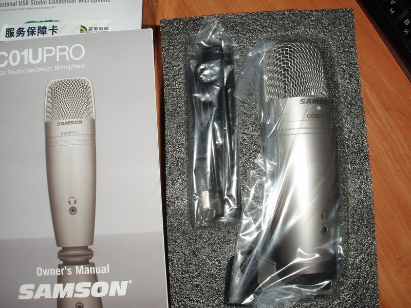 Samson C01U Pro USB Studio микрофон студийный суперкардиоида конденсаторный для подкастов 3444 фото