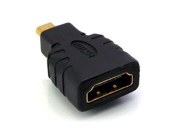 Переходник HDMI female (мама) - micro HDMI male (папа) обеденитель Coupler HTC Evo Blackberry Playbook LG 4G 2231 фото