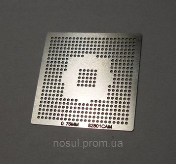 BGA шаблони 0.76 mm 82801CAM трафарети шаблони для реболлу реболінг-набір відновлення паяння ремонт прямого 4462 фото
