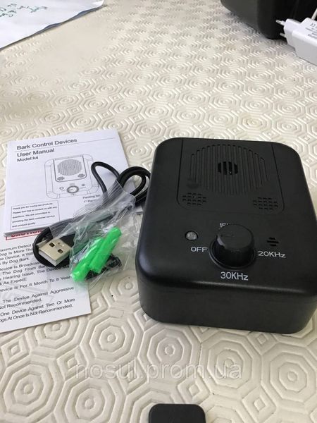 АНТИЛАЙ ультразвуковой стационарный автономный АКБ 1500 mAh, с выбором частоты (15 KHz, 30 KHz) и датчиком лая 7560 фото