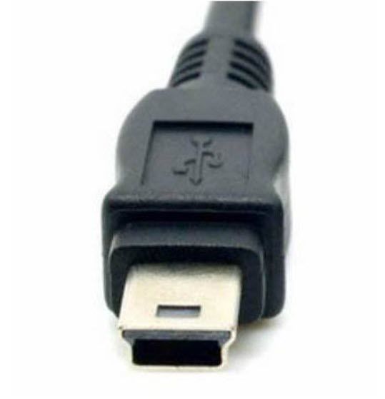 Кабель Dual USB Type-A "тато" (*2) &mdash; mini USB 5 pin Type B "тато" посилений (з дод.живленням) 0,5 м для засочення пристроїв із високим енергоспоживанням Кабель із подвійним USB-A &mdash; рішення для пристроїв із високим енергоспоживанням типу старих зовнішніх H 8166 фото