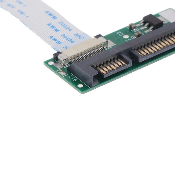 Адаптер конвертер 1.8" 24 Pin LIF ZIF (MacBook Toshiba Hitachi) - SATA (7+15 Pin) 22 Pin 2.5" 3.5" 3545 фото